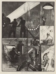 Evening Fete for the Benefit of the London Hospitals - Behind the Scenes at the Fountains