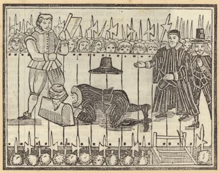 Execution of a Man, Probably King Charles I