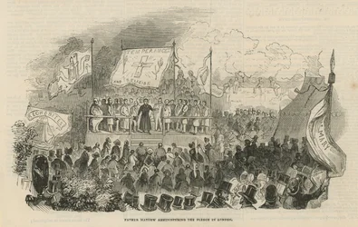 Father Theobald Mathew Administering the Pledge in London