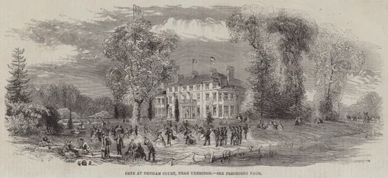 Fete at Denham Court, near Uxbridge