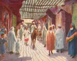 Fez, A Shaded Street
