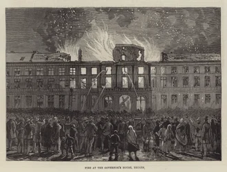 Fire at the Governor