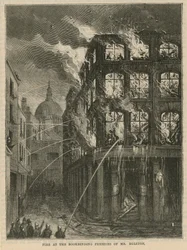 Fire at the Bookbinding Premises of Mr Egleton