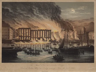 Fire near London Bridge