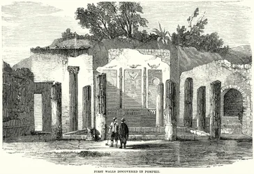 First Walls Discovered in Pompeii