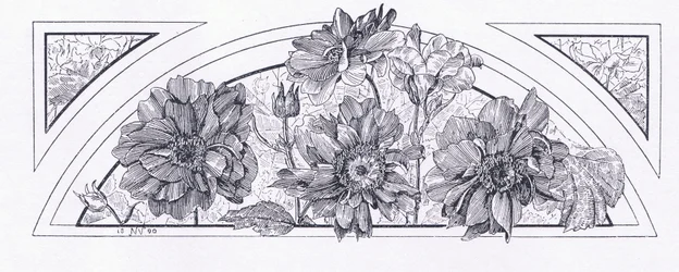 Flower Designs, from The Magazine of Art 1893, Cassell and Company, 1893