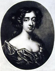 Frances Teresa Stuart (1647-1702) Duchess of Richmond, Illustration from Portraits of Characters Illustrious in British History Engraved by Richard Earlom and Charles Turner