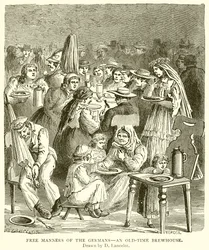 Free Manners of the Germans--An Old-Time Brewhouse