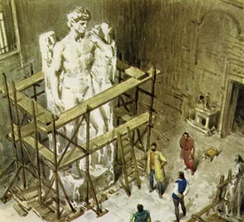 From a Huge Block of Marble, Michelangelo Created David