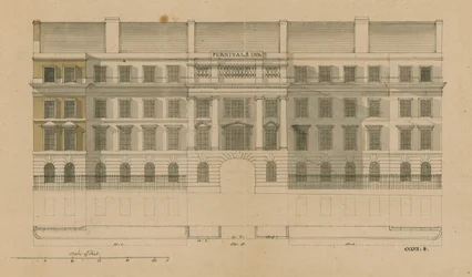 Front elevation of Furnival