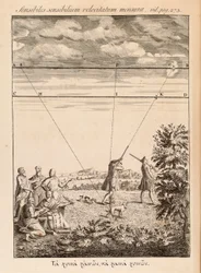 Frontispiece from The Method of Fluxons and Infinite Series by Isaac Newton, London, 1736