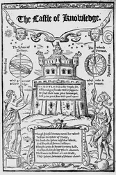 Frontispiece to The Castle of Knowledge by Robert Recorde