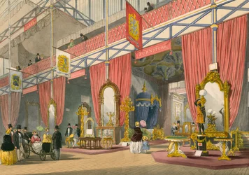 Furniture Section of The Great Exhibition of 1851