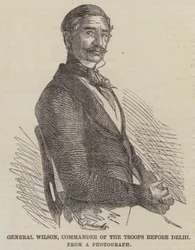 General Wilson, Commander of the Troops Before Delhi