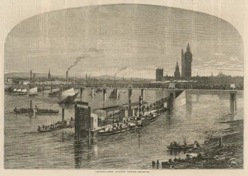 General View of Charing Cross Railway Bridge