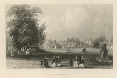General View of Kensal Green Cemetery
