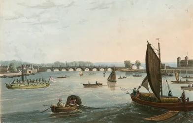 General View of the Old Vauxhall Bridge