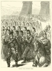 German Troops Entering Paris, March 1871