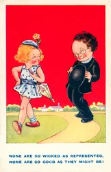 Girl and Boy, Good and Wicked