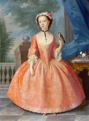 Girl in Pink, c.1740s