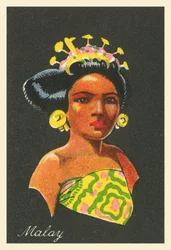 Girls of Many Lands: Malay