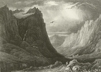 Glencoe, Looking Down the Pass