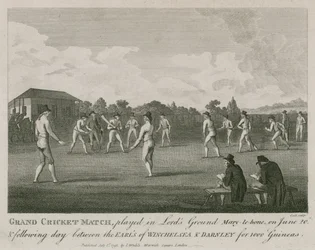 Grand Cricket Match Played in Lord