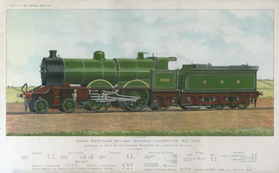 Great Northern Express Locomotive