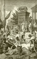 Greek Culture--Statues and Works of Art carried off to Rome