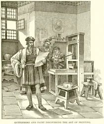 Gutenberg and Faust Discovering the Art of Printing