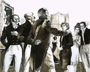 Hans Christian Andersen Meets Prince Christian Frederick