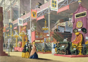 Hardware and Woodcarving Machinery, in the Great Exhibition of 1851, from Dickinson