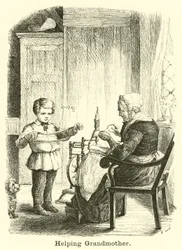 Helping Grandmother