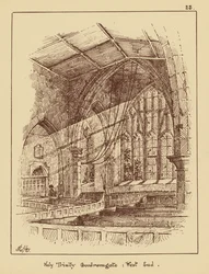 Holy Trinity Goodramgate, West End