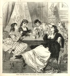 Hostess: Well, shall we join the gentlemen?