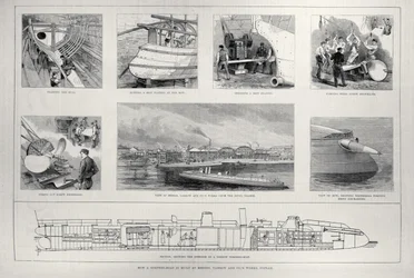 How a Torpedo Boat is Built at Messrs. Yarrow and Co.