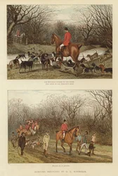 Hunting Sketches by G L Harrison