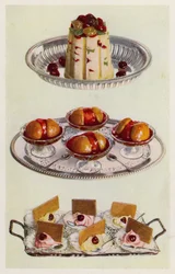Ice Pudding; Peches Melba; Cream Ices
