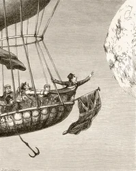 Illustration by George Cruikshank for the poem 