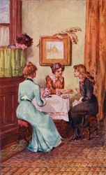 Illustration for A World of Girls by L T Meade