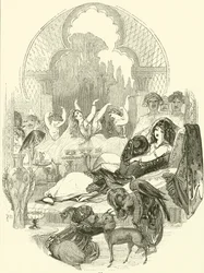Illustration for Don Juan (engraving)