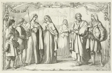 Illustration for The Pilgrim