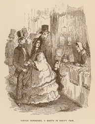 Illustration for Vanity Fair by Thackeray