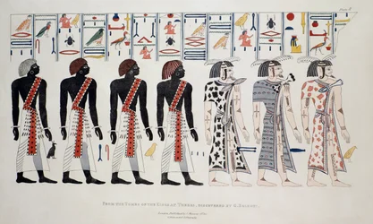 Illustration from the Tombs of the Kings at Thebes, Discovered by G. Belzoni, print published 1820