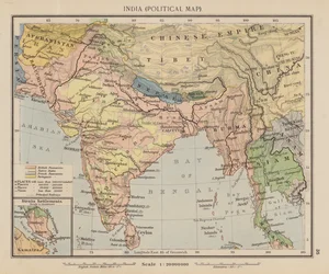 India, Political Map