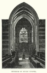 Interior of Rugby Chapel
