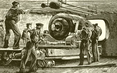 Interior of a Turret of an Ironclad