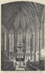 Interior of the Chapel, Exeter College, Oxford