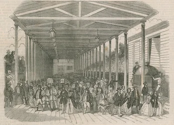 Interior of the Great Western Railway Terminus