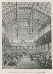 Interior of the House of Commons